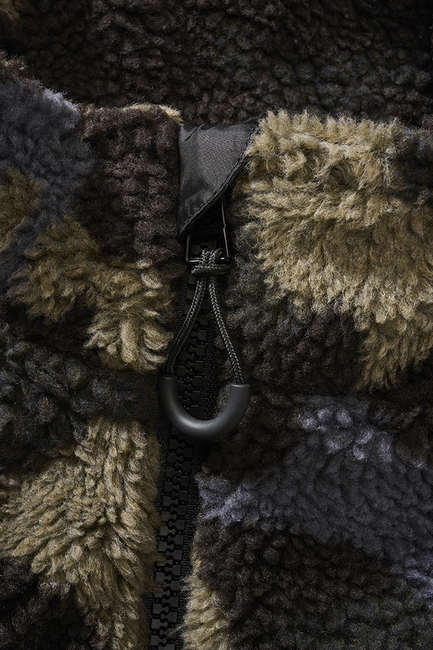 Brandit Teddyfleece елек флисов, тъмен камуфлаж