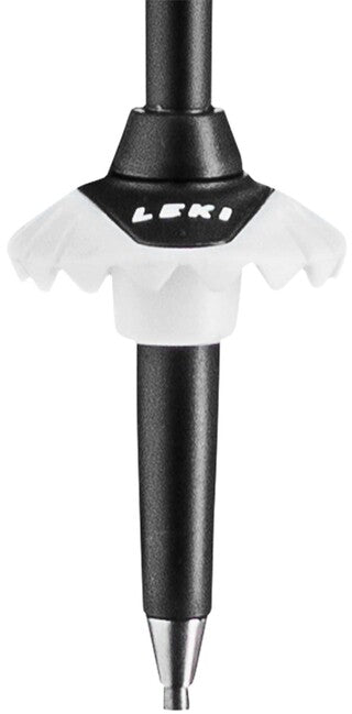 LEKI Carbon 14 3D слаломни ски щеки, черна/тъмноантрацит/светлочервена