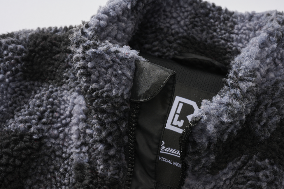 Brandit Teddyfleece елек флисов, черен/сив