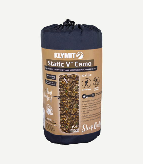 Klymit Static V карима, Realtree edge камо