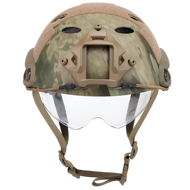 DRAGOWA Tactical FAST PJ тактическа каска със очила Bolt, CP (без сертификация)