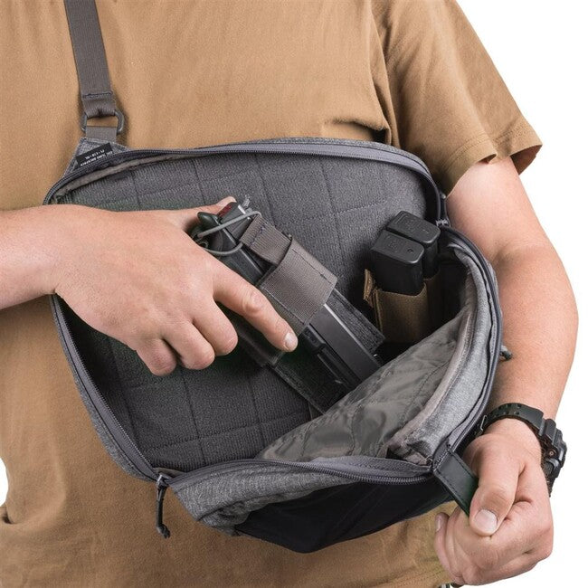 Helikon-Tex EDC Sling раница, меланжирана синя