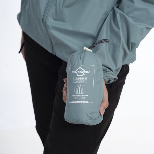Pentagon Cloudburst Packable яке, ментолово