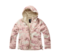 Brandit Windbreaker Frontzip women's jacket, Candy camo