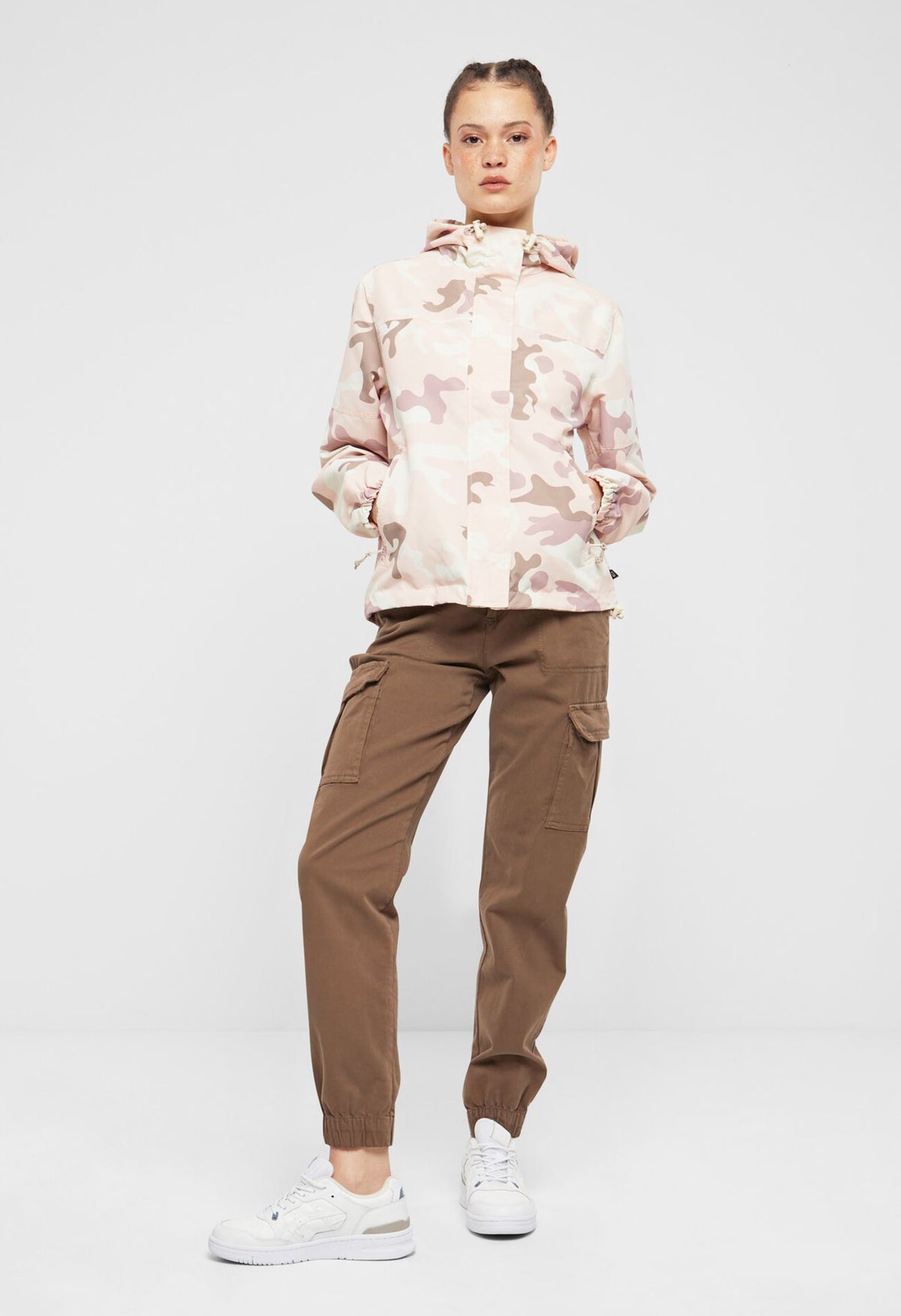 Brandit Summer dámska windbreaker bunda, Candy camo