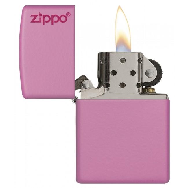 Zippo бензинова запалка, розова мат