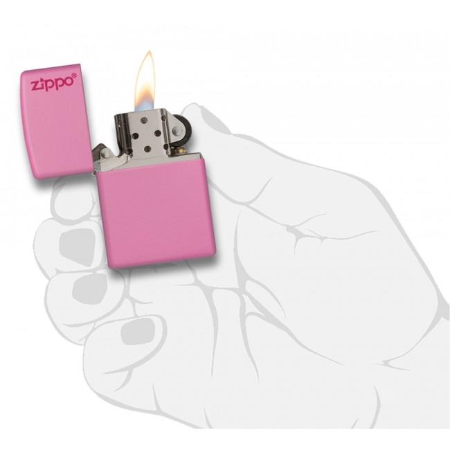 Zippo бензинова запалка, розова мат