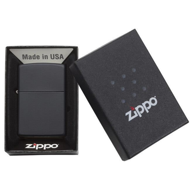 Zippo бензинова запалка, черна матова
