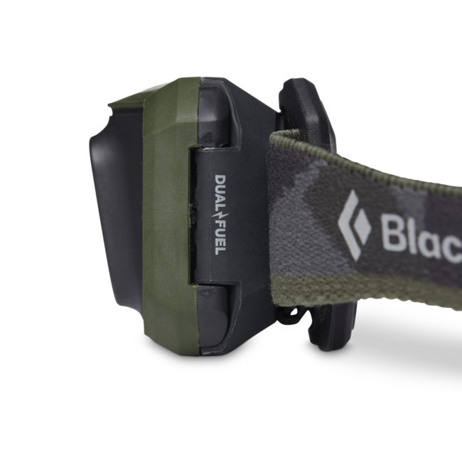 Black Diamond Storm 450 фенер за глава, тъмно маслинен