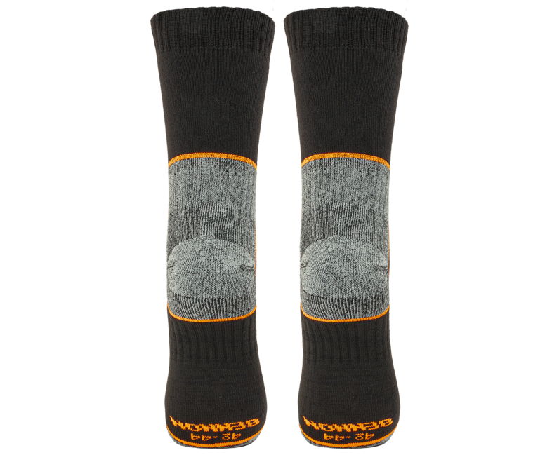 BENNON TREK Sock трекови чорапи, черна/оранжева