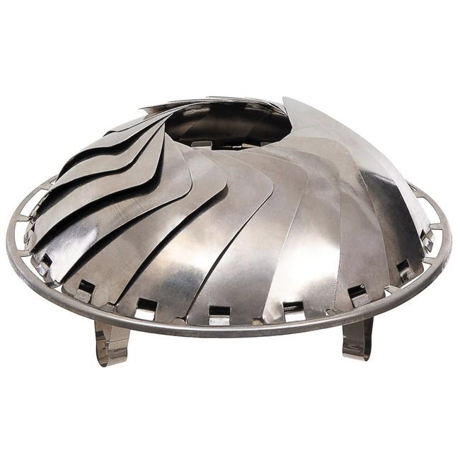 Fox Outdoor огнеустойчива сгъваема купа от неръждаема стомана