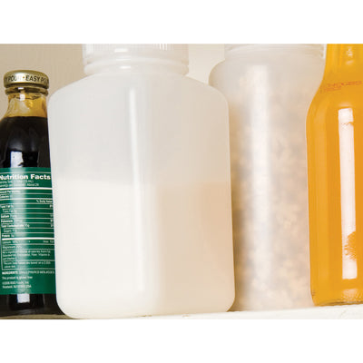 Nalgene квадратна бутилка с широко гърло, гърло 34 mm, 250 ml