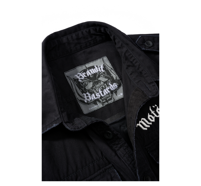 Brandit Motörhead Vintage риза без ръкави, черна