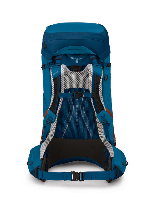 OSPREY ATMOS AG LT 65 туристическа раница, нощна смяна/скория син