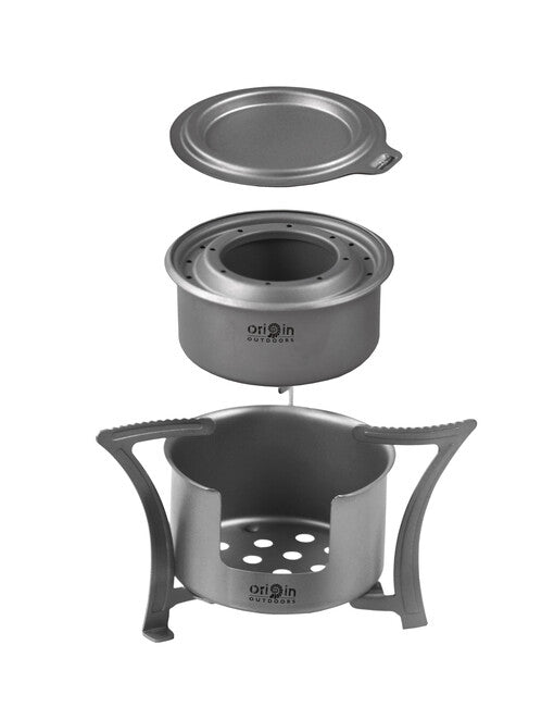 Origin Outdoors Stove Combo титанов комбиниран готвач