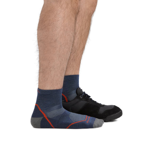 Darn Tough Light Hiker 1/4 чорапи леки с възглавничка, Дънка