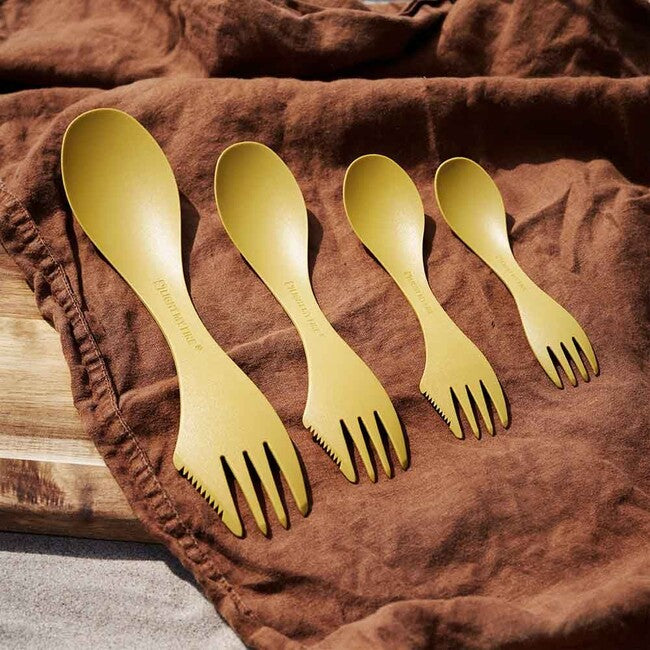 LIGHT MY FIRE Spork многофункционна лъжица голям serving, кремова