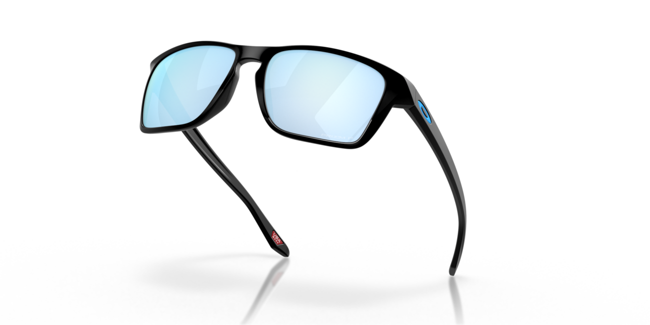 Oakley SYLAS слънчеви очила с рамка и стъкла, Matte Black, Prizm Deep Water Polar 60