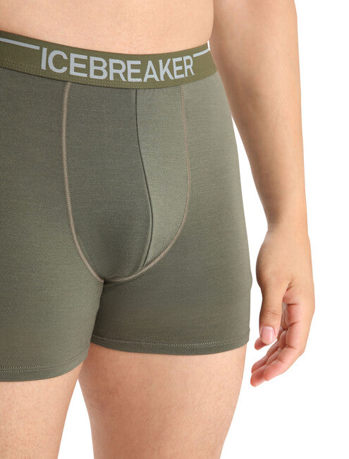 Icebreaker Anatomica мъжки боксерки, зелена