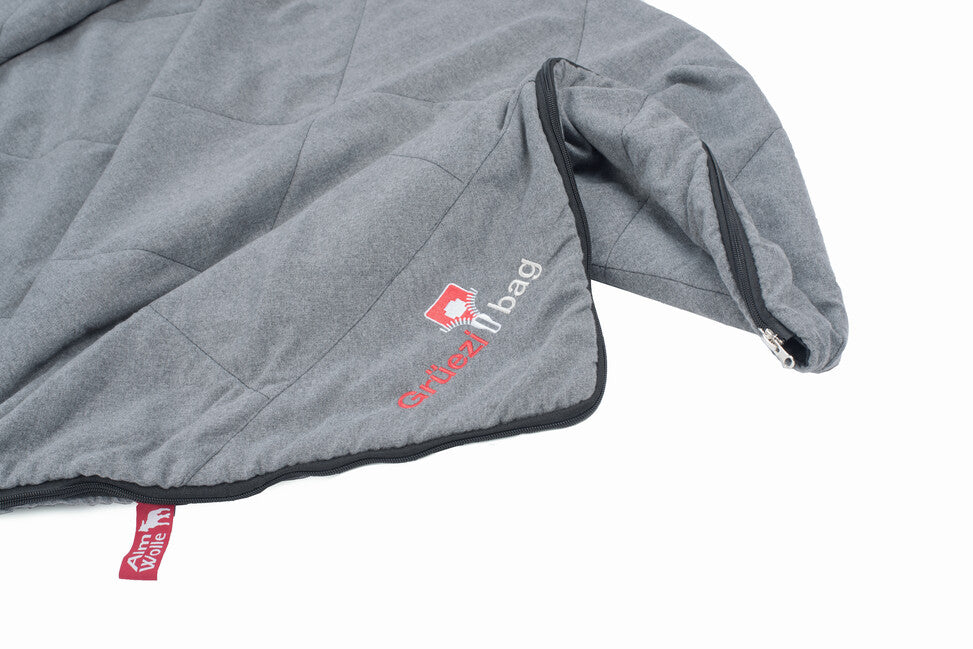 Grüezi-Bag Grüezi Wellhealth Woolblanket, сива