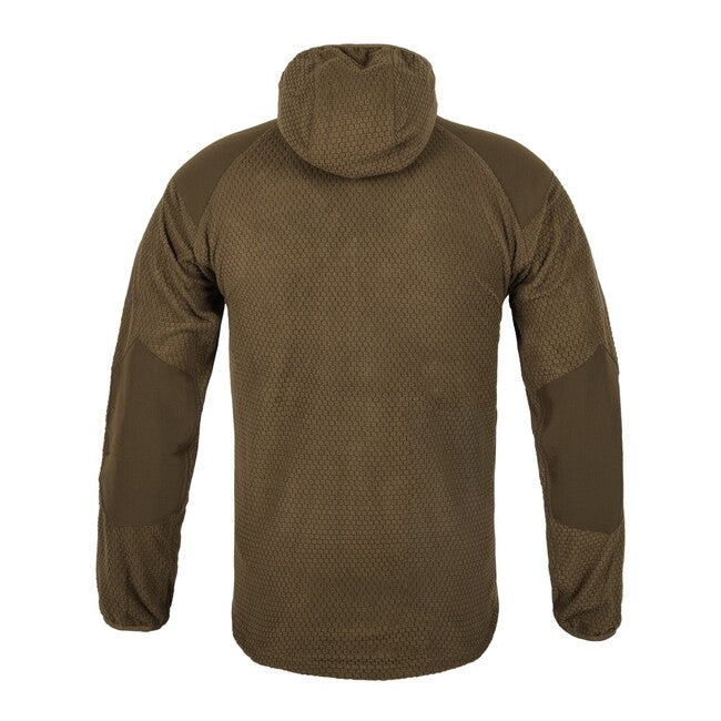 Helikon-Tex ALPHA HOODIE суитшърт Grid Флийс, сива