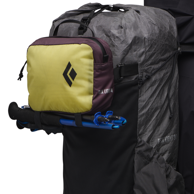 Black Diamond Sattelite торбичка за магнезий Betalight, mulberry-sunflare