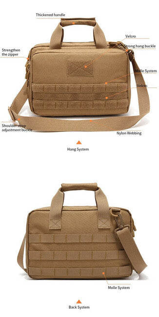 DRAGOWA Tactical Bolt туристическа чанта тактическа, черна