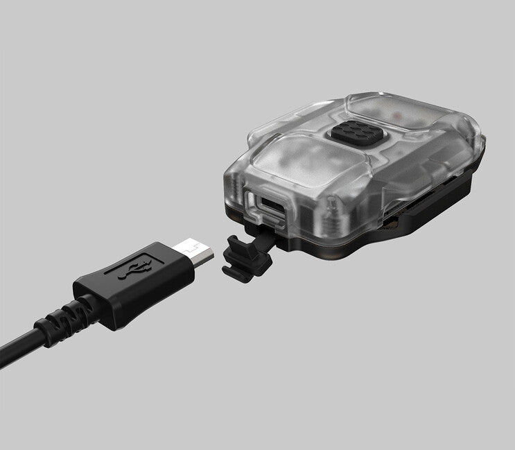 ArmyTek Crystal синьо преносимо светодиодно фенер F07001B, синьо, прозрачно