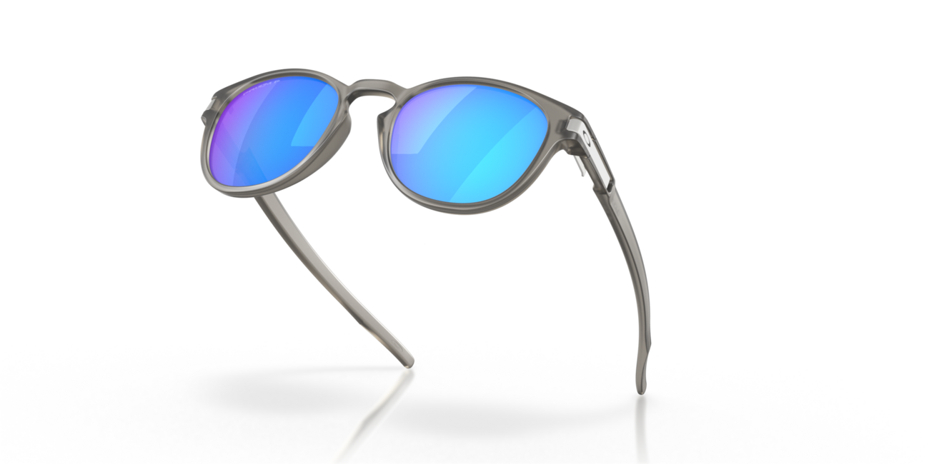 Oakley LATCH слънчеви очила с рамка Matte Grey Ink и стъкла Prizm Sapphire Irid Polar, 53