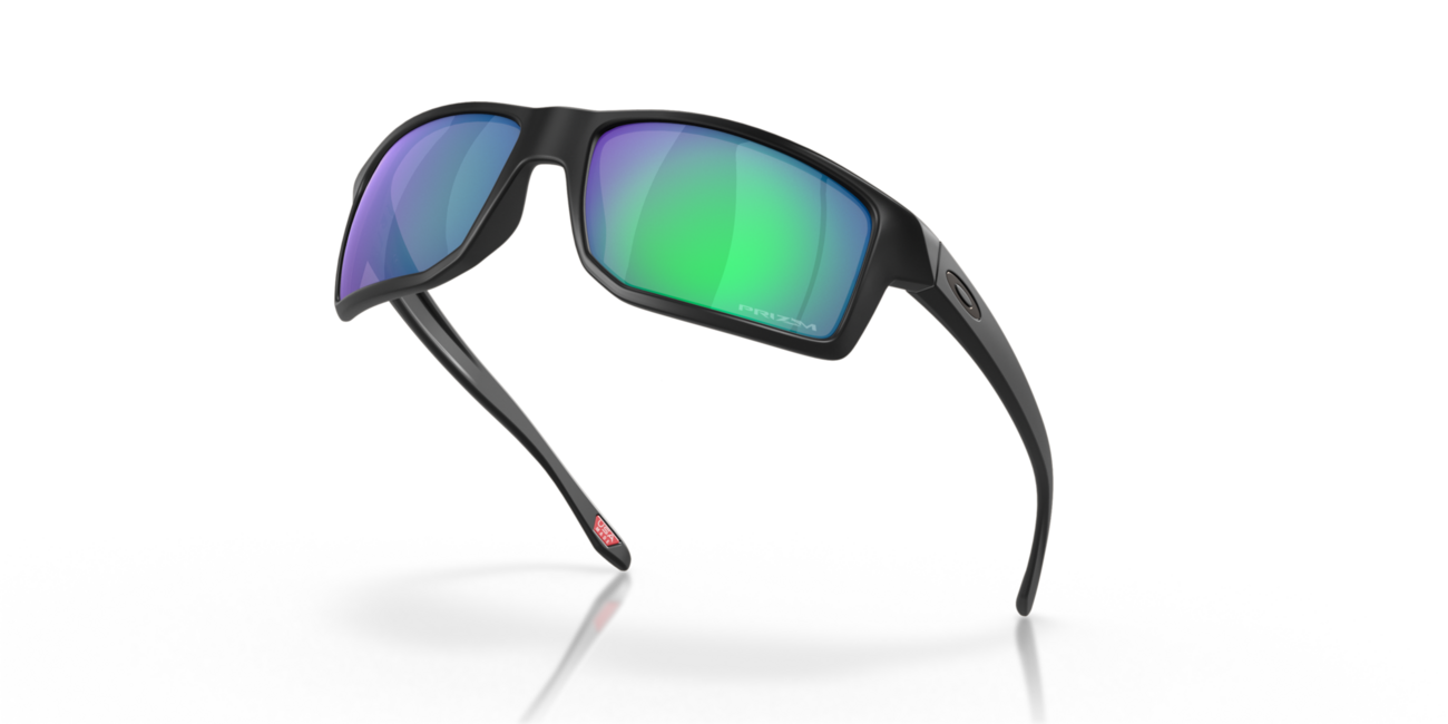 Oakley GIBSTON слънчеви очила с матирана черна рамка и Prizm Jade стъкла, 61