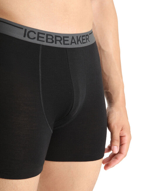 Icebreaker Anatomica мъжки боксерки, черни