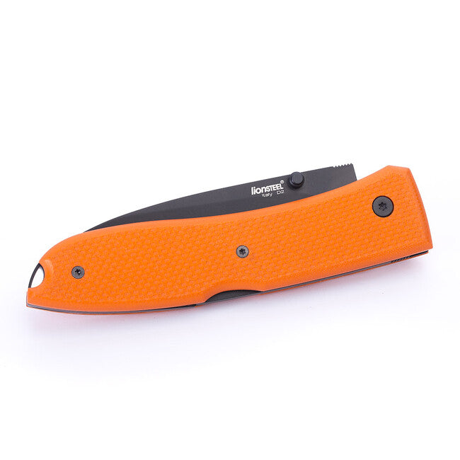 Lionsteel Big Opera джобен нож с дръжка от материал G10, 8810B OR USA