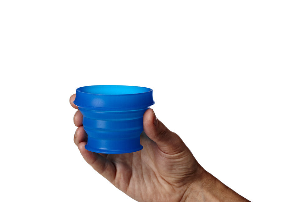 Humangear Go Cup сгъваемо пътни чаша хигиенични пакуем ' синя цвят GoCup, синя, 237 ml