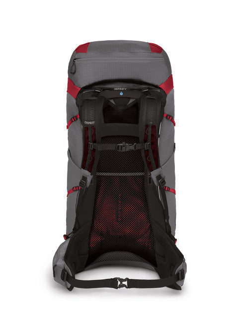 OSPREY EJA PRO 55 туристическа раница, dale сив/poinsettia червен