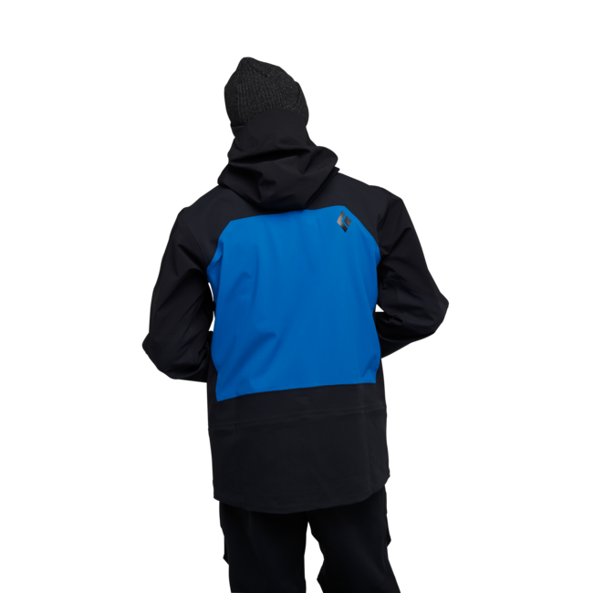 Black Diamond Recon Stretch Pro Shell ски яке мъжко, черно-зимородков