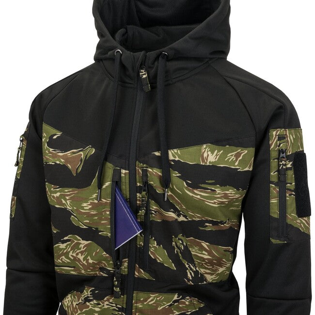 Helikon-Tex ROGUE HOODIE яке, черно/мултикам