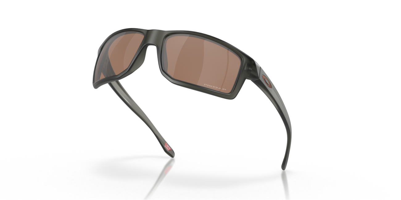 Слънчеви очила Oakley GIBSTON с рамка Matte Grey Smoke и стъкла Prizm Tungsten Polarized, 61