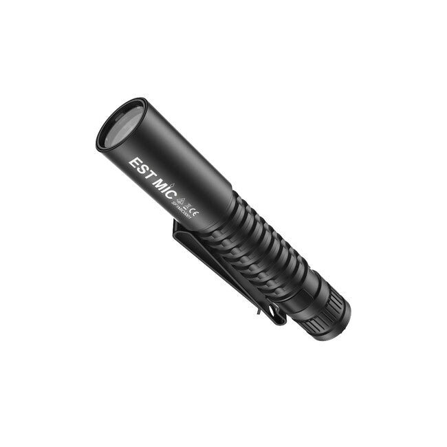 Speras EST MIC тактически контактен LED фенер, черен