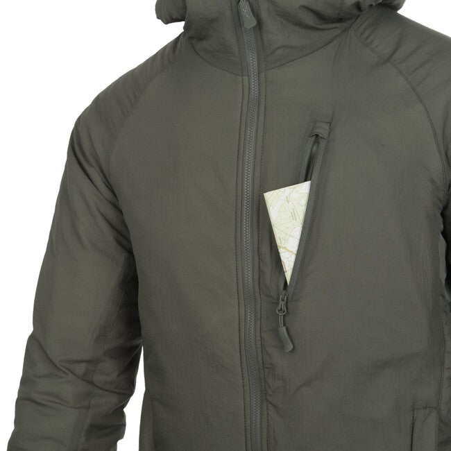 Helikon-Tex WOLFHOUND Яке с качулка Climashield Apex, тигрова шарка