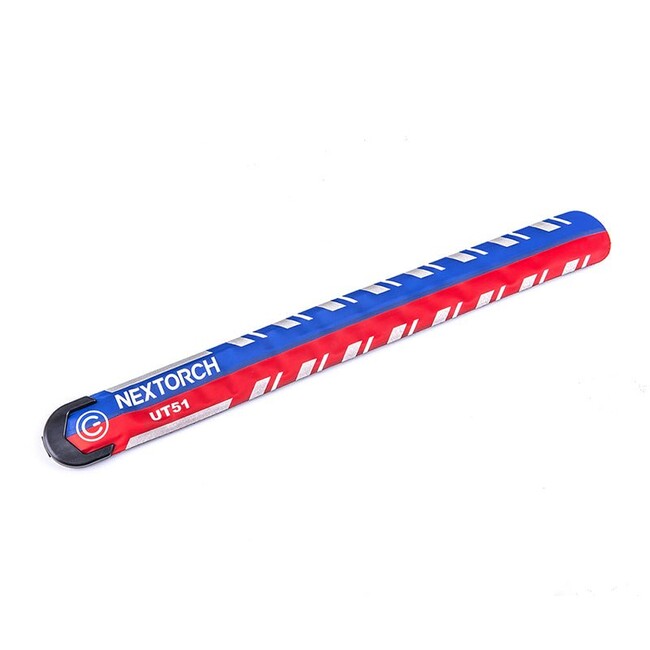 NexTorch® UT51 L мигаща безопасностна лента, червено-синя