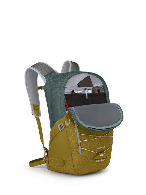 OSPREY QUASAR 28 градски раница, зелен тунел/brindle кафяв