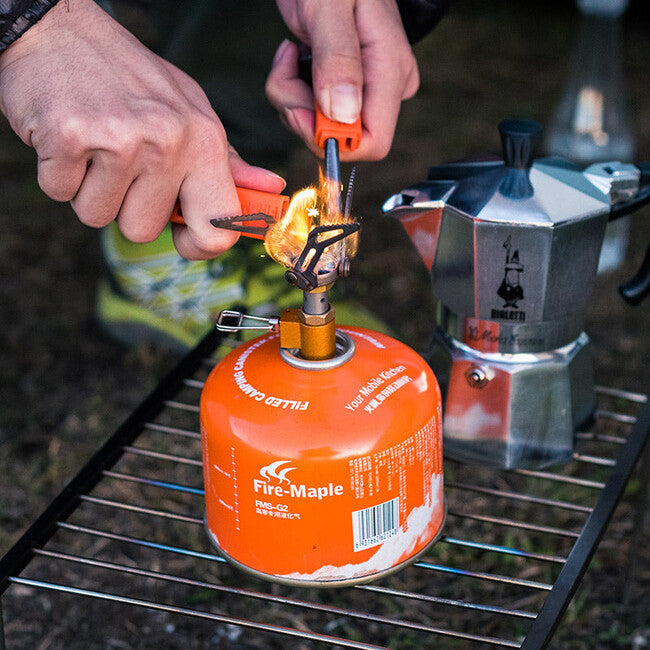 Fire Maple FMS-300T титанов сгъваемо готварско съоръжение, оранжево