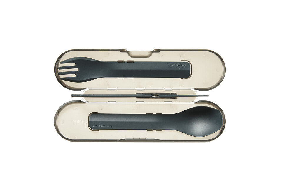 Humangear GoBites TRIO прибори, сиви