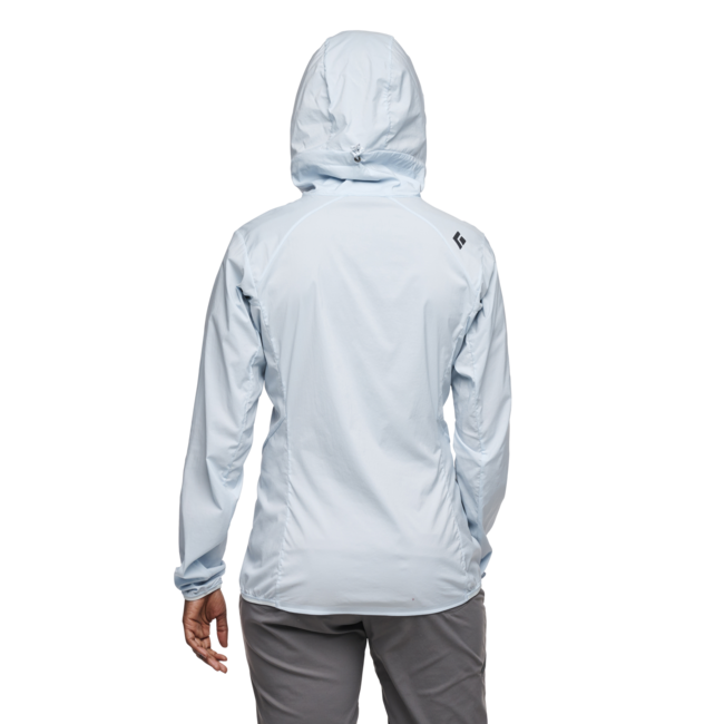 Black Diamond Alpine Start Hoody ултралек яке софтшел дамско, осигуряване синьо