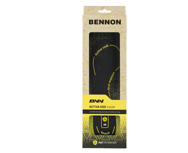 BENNON ACTIVA ESD анатомични оформени вложки в обувки