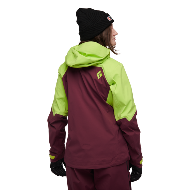 Black Diamond Recon Lt Stretch Shell ски яке дамско, aloe-черница