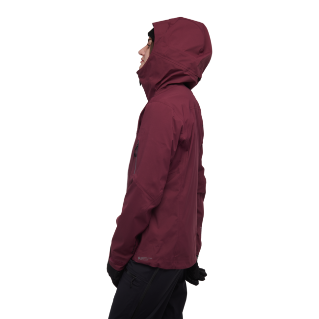 Black Diamond Recon Lt Stretch Shell ски яке дамски, черница