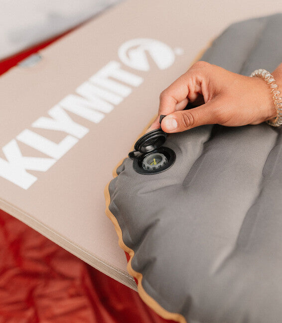 Klymit Klymaloft XL изолирана килимче, червена