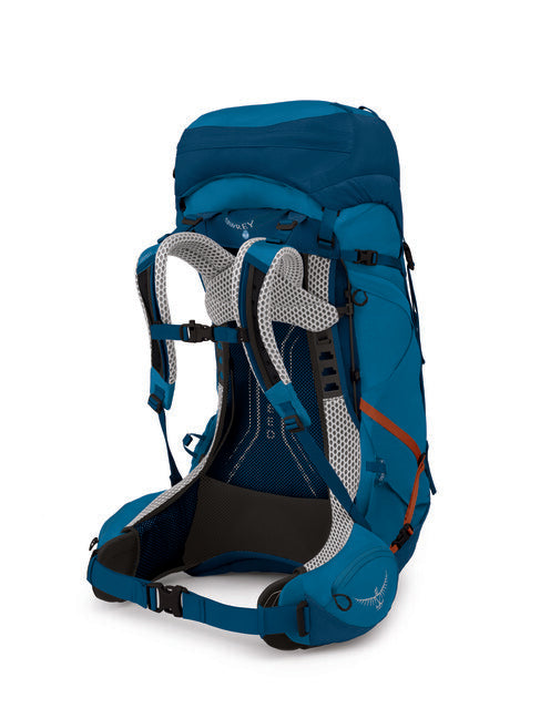 OSPREY ATMOS AG LT 50 туристическа раница, нощна смяна/скория син