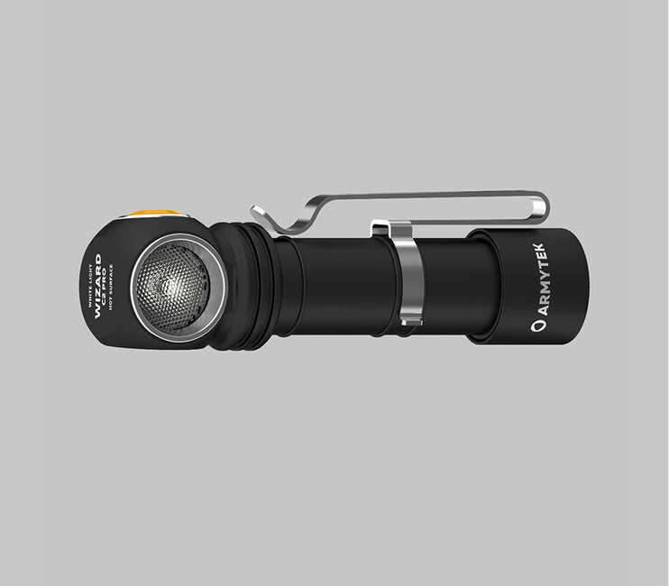 ArmyTek Wizard C2 Pro ръчен фенер LED с магнитен държач захранване акумулатор, бяло, 2500 lm, 4800 h, 65
